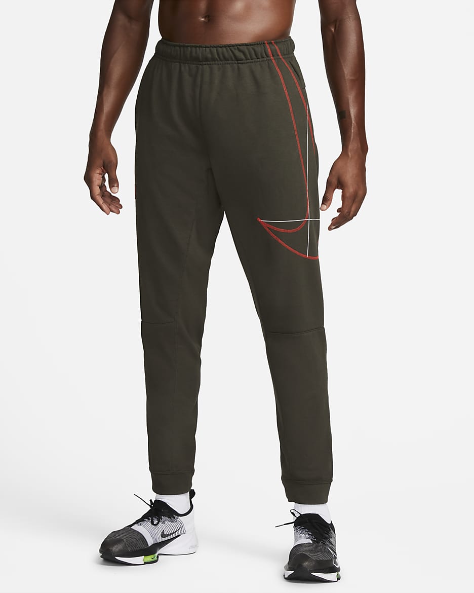 Mens nike dri fit fleece pants best sale